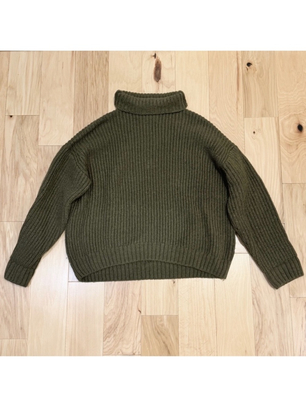 Anine Bing Women’s Sydney Oversized Funnel Neck Sweater